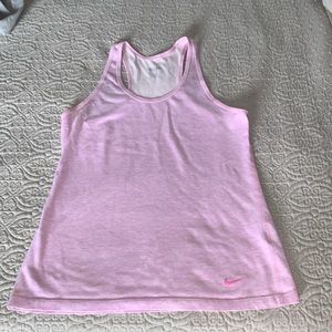 Nike dry fit pink tank top small size (2 FOR $15)